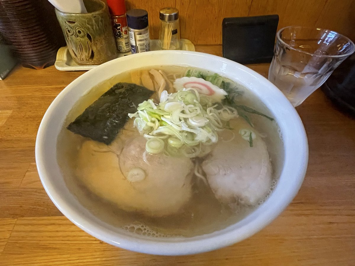 CANON69422914's tweet photo. 鼠ヶ関　ラーメンはなぶさ https://t.co/r8MDBaUW2R