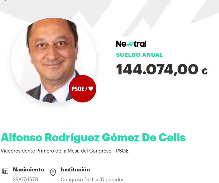 <a href="/gomezdcelis/">Alfonso R Gómez Celis</a> <a href="/sanchezcastejon/">Pedro Sánchez</a> "Nosotros, los socialistas, seguiremos del lado de la clase trabajadora..."
Nosotros: