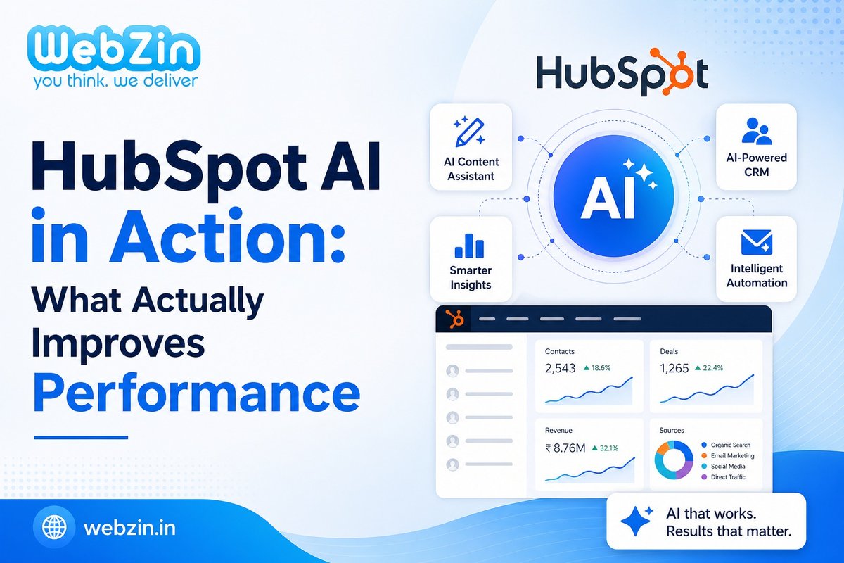 webzinin's tweet photo. 🚀 Want to know how HubSpot AI is making a real impact on marketing?

Webzin Infotech breaks down the AI features and strategies that actually help businesses save time, improve engagement, and work smarter.

Read now: https://t.co/QoajJWenqt 

#HubSpot #AI #MarketingTech https://t.co/HJe5xGV0nj