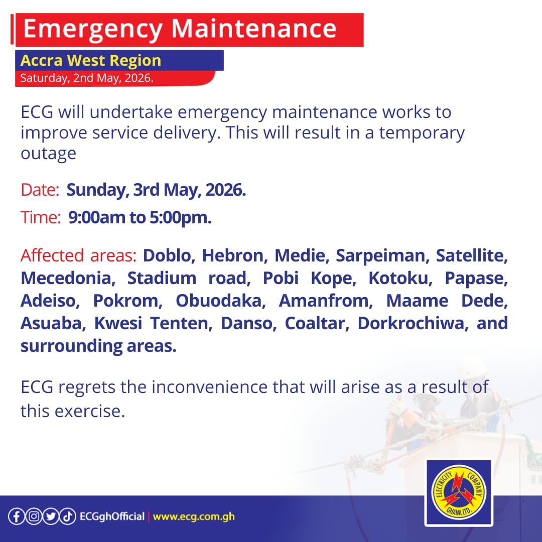 Electricity Company of Ghana Ltd tweet media