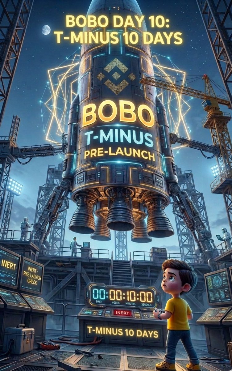 bobobschain's tweet photo. The engines are cold, but the hype is heating up! ❄️🔥
T-Minus 10 DAYS until $BOBO takes flight on the BNB Chain. The countdown to the most anticipated launch has officially begun.
Are you ready to join the army? 🪖
#BOBO #BSC #Gem #10DaysToLaunch #Crypto https://t.co/ZpT1SVF9Nt