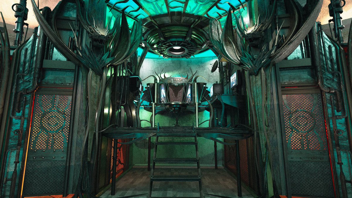 NeyyahGame's tweet image. There's not only ruined buildings, abandoned by a world lost to time, but stranger things afoot ... New technology, spikey dragon-like structures, polished machines. Something else lurks here on Neyyah ... Link below to game! #gaming #screenshotsaturday #puzzlegame #adventuregame