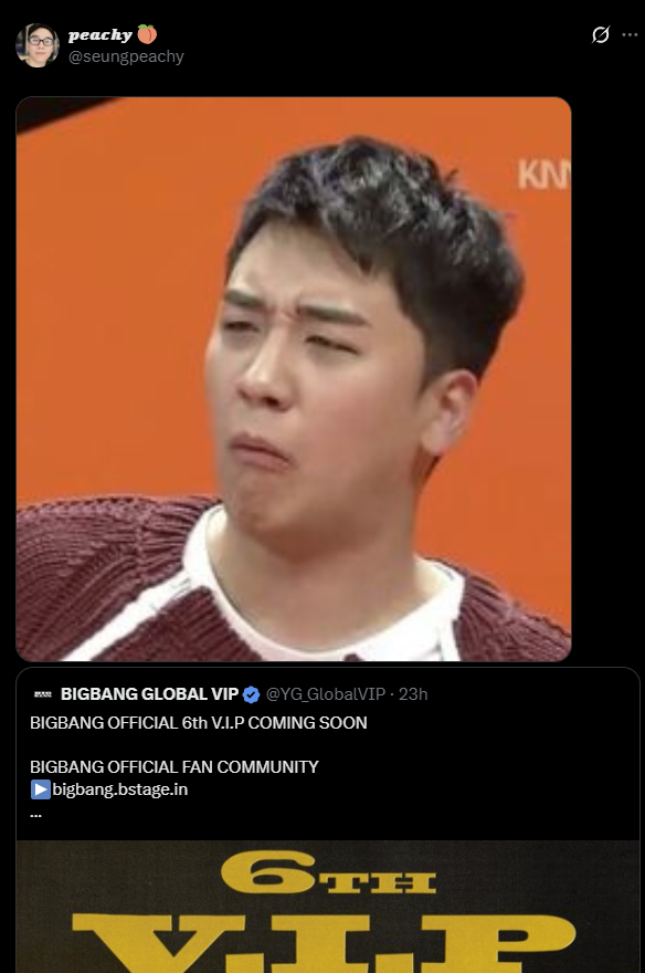 naethso97's tweet image. I'm dying 🤣 this Seungri fan they are not happy about this 6 generation bigbang membership and now they start called taeyang daesung and gd ugly they are so salty about it. get lose loser