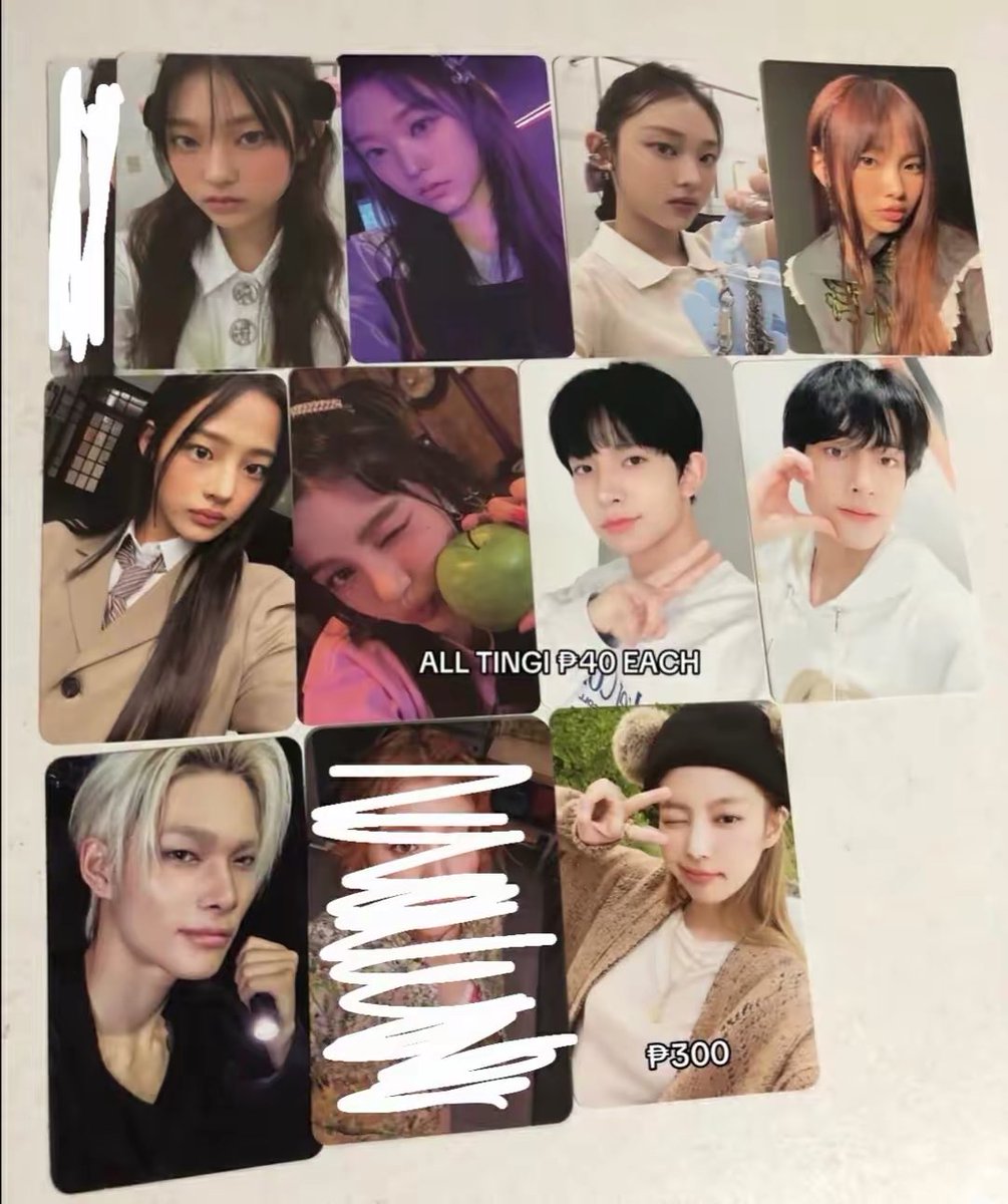 luvharuswzz's tweet photo. wts lfb ph newjeans photocards - #luvharuswzz
— ₱40-₱70 only !! ( jennie ₱300 )
— payo only ( can do dop if get more ) 
— mod: jnt 
— mop: gcash 
— loc: pampanga 
— can ship after onhand 
— all good condi still x sensi https://t.co/ldjQ5TkIPL