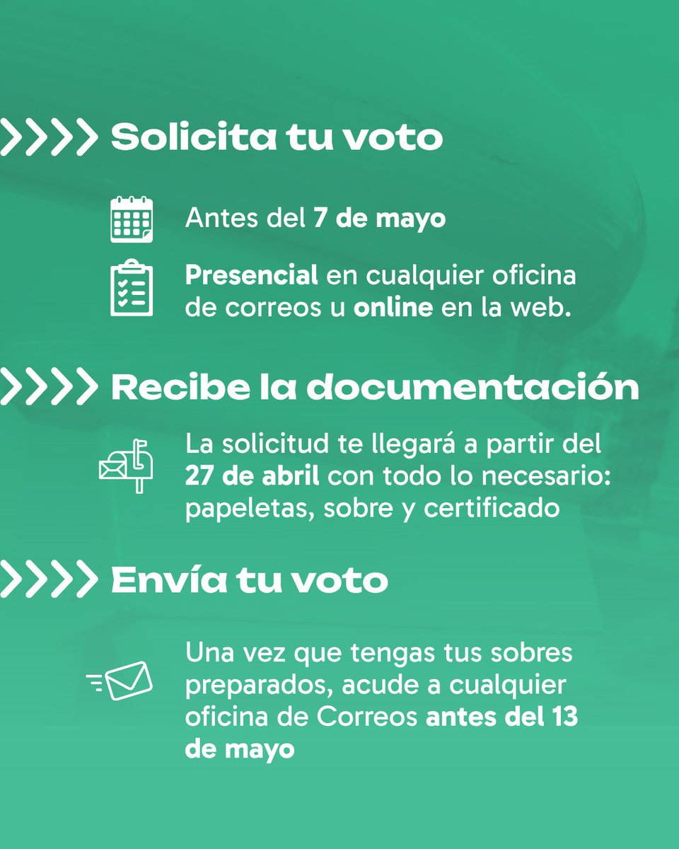 andalucistasAND's tweet photo. 🗳️ Aunque estés fuera, Andalucía también se decide contigo.

Si estás en el extranjero, recuerda: el trámite es en tu consulado.

🗳️✅ Vota Andalucistas

#Andalucistas #Andalucismo #Andalucía https://t.co/pc1ZPIViYM