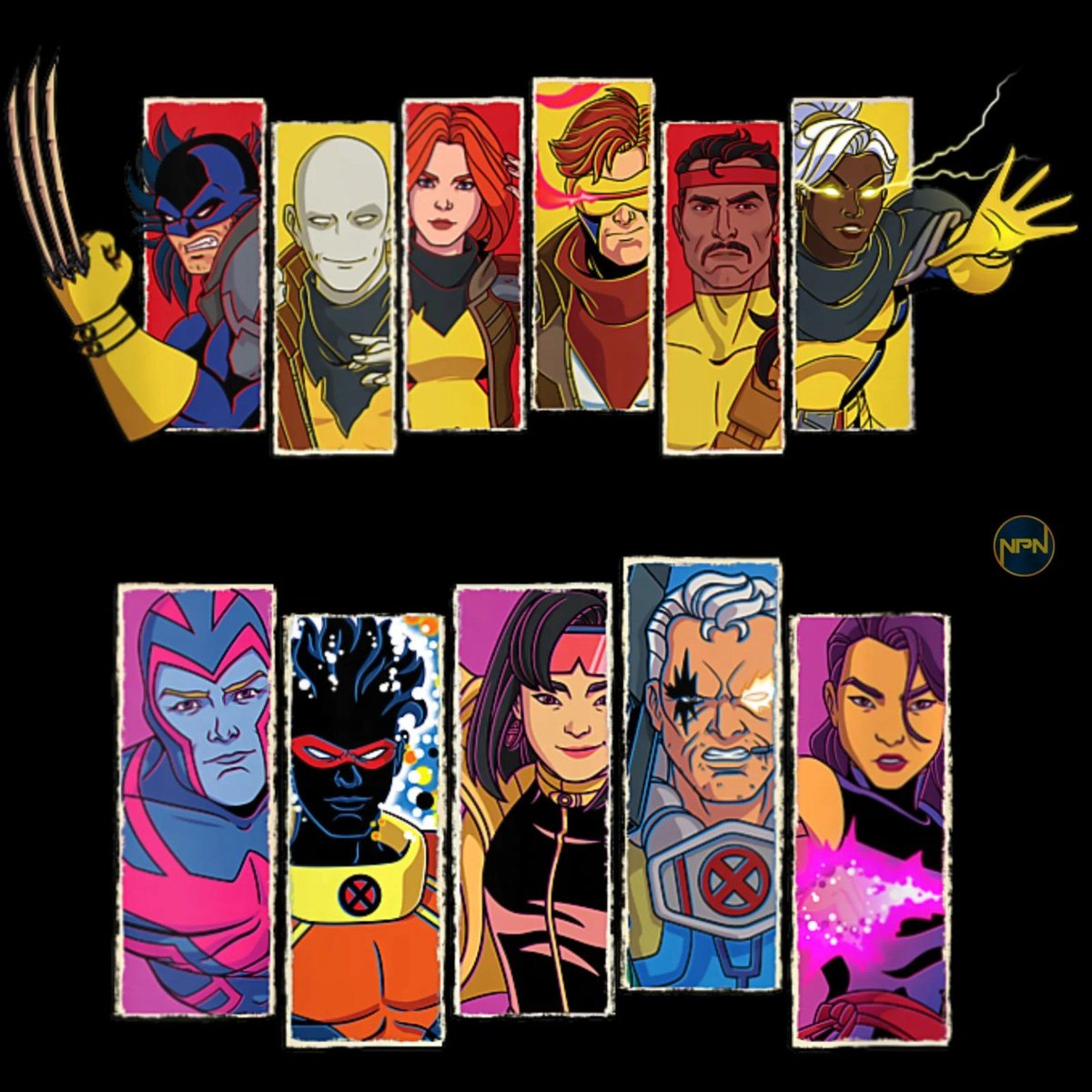New promo art for #XMen97Season2. Via: NexusPointNews.