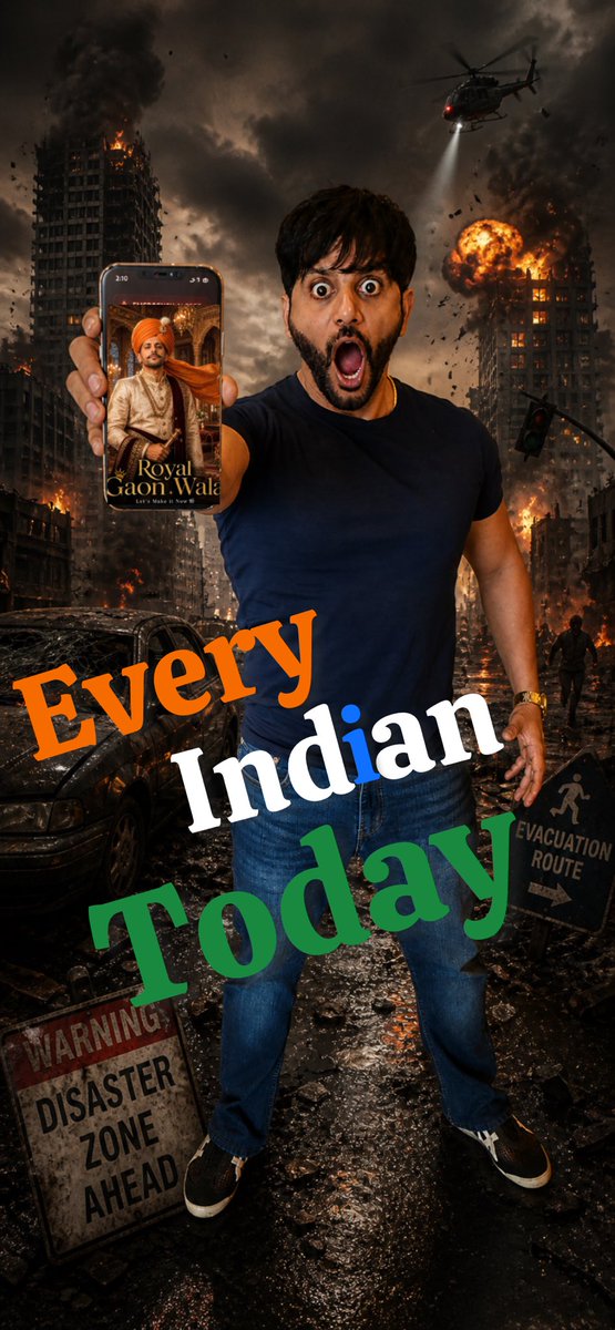 KVBohra's tweet photo. Every Indian today #EmergencyAlert https://t.co/ZKlnNUoVfN