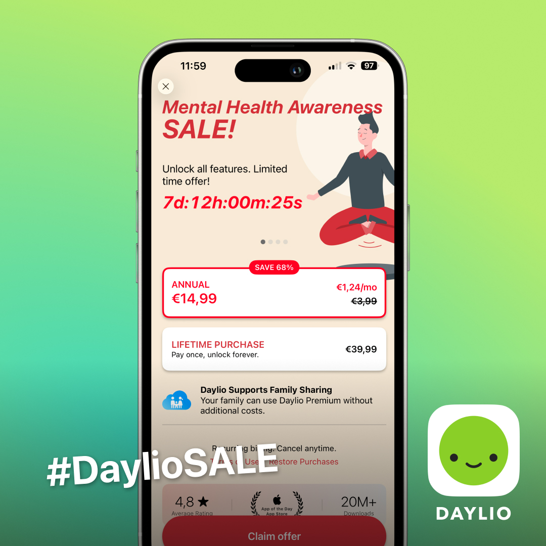Daylio tweet media
