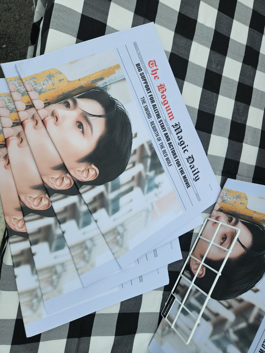 bogummagicID's tweet photo. Food Truck Support to Actor @BOGUMMY 

Big Support for all the staff and actors for the movie ~ The Sword : Rebirth of The Red Wolf

Thank you Bogummy for your hard work 💛 https://t.co/Q4HLkEMqGF