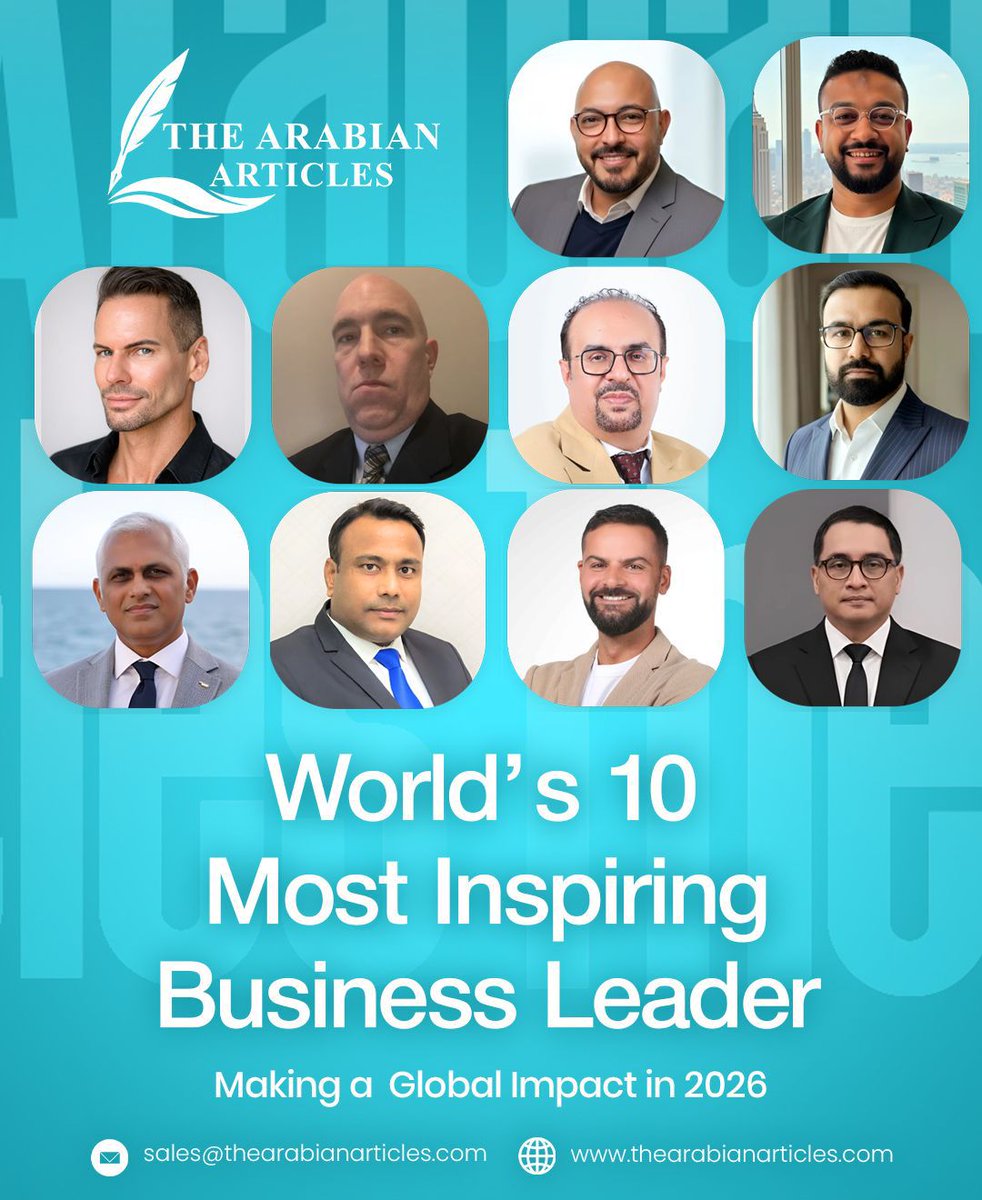 ElistaWorld's tweet image. Proud to share that Mr. @Saket_GauravTD is recognized among the World’s 10 Most Inspiring Leaders. His commitment to innovation and purpose-led growth continues to redefine global success. 
Check it out:thearabianarticles.com/meet-worlds-in…
#InspiringLeaders #BusinessGrowth #TeknoDome #Elista