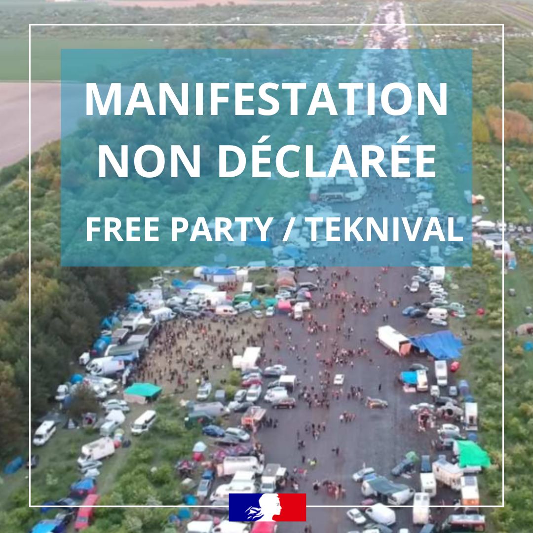 Image de Préfet du Cher - 🔴Rassemblement musical non autorisé #teknival à #Cornusse.

Retrouvez le point sur la situation ce 