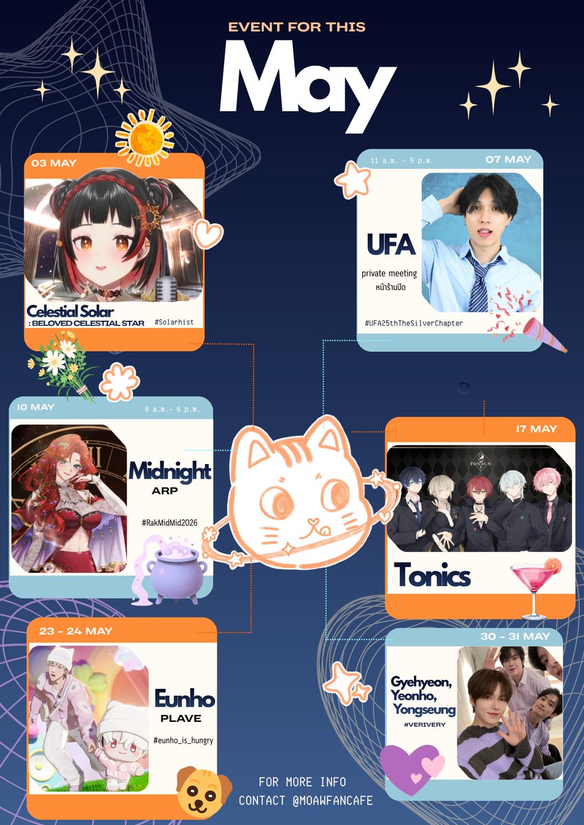 MOAW Fan Cafe กรุงธนบุรี-วงเวียนใหญ่ tweet media