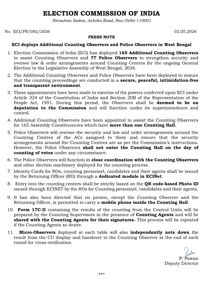 Election Commission of India tweet media