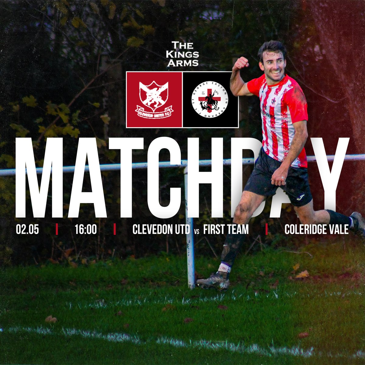 EIGFC's tweet photo. It's Matchday!

A 4pm KO for the First Team as they face Clevedon Utd away!

The Reserves travel to Sporting Weston!

2 big games, come and support the lads!

UTS🔴⚪️ https://t.co/uYv3MoLUju