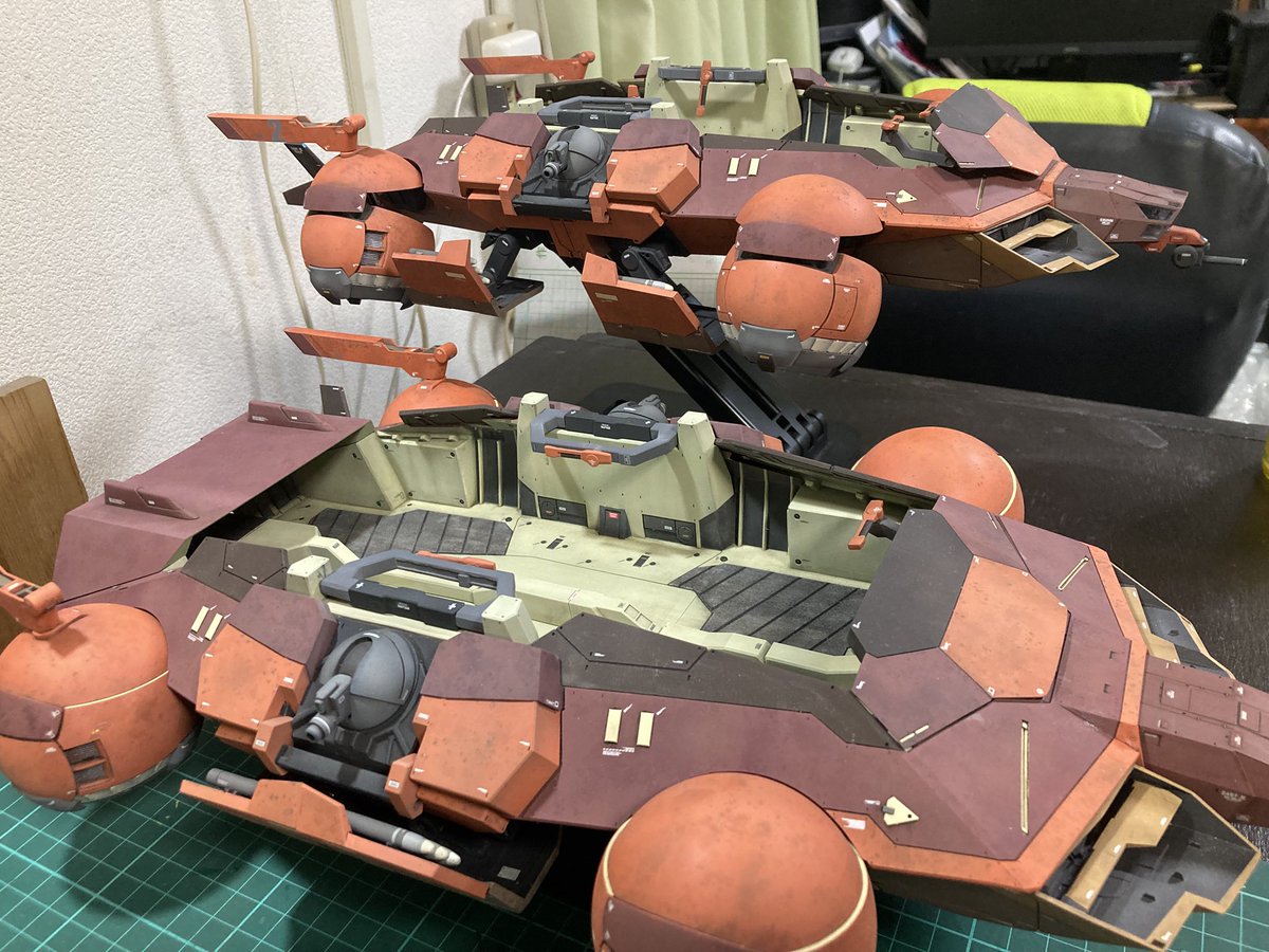 ケッサリアとギャルセゾンは静岡ホビーショーに展示するためタムタム相模原店に帰還するのは5/17になります。
よろしくお願いします^_^
