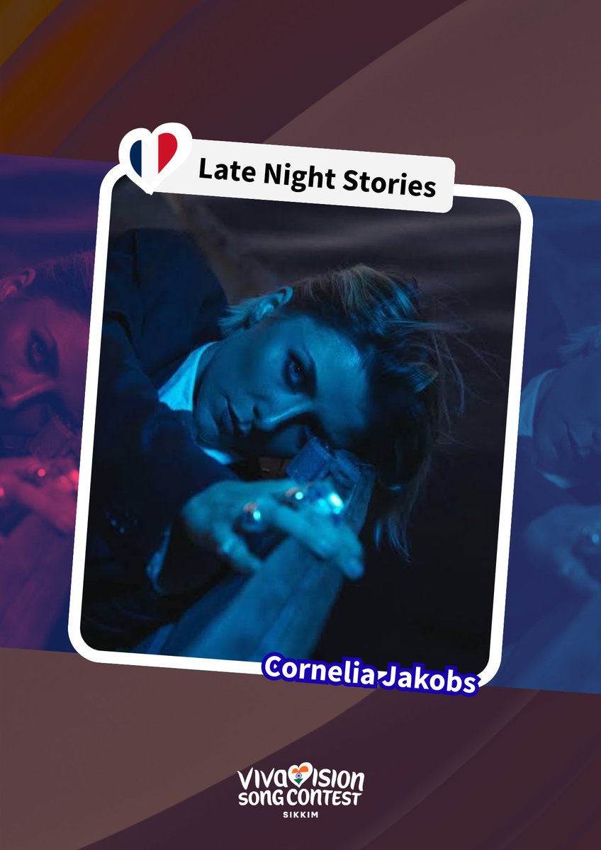 vivavision_'s tweet photo. Vivavision 13'te Fransa’yı Late Night Stories şarkısıyla Cornelia Jakobs temsil edecek. https://t.co/sQpsPZ7sKM