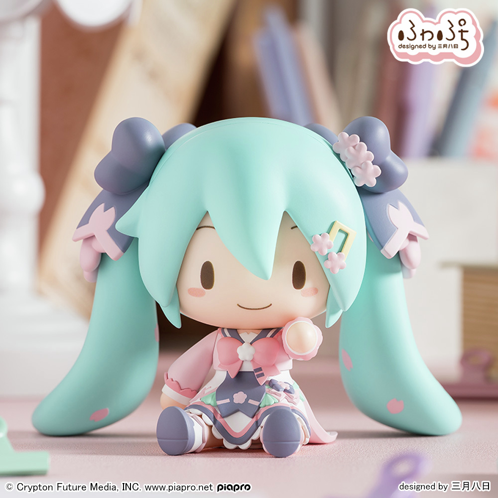 ぷぅ様 後ろ姿もかわいい／ 初音ミクシリーズ ふわぷち デフォルメフィギュア