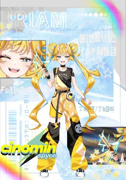 Cinomin Spyce VT 【IRIAM US Founding Streamer】 tweet media