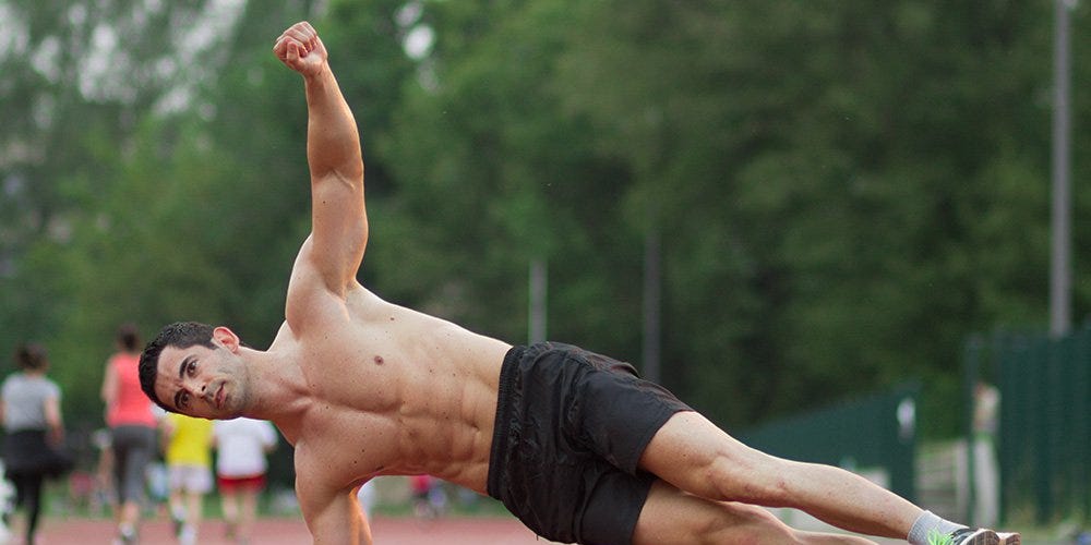 FitnessHacks101's tweet image. 4 Isometric Exercises That Build Big Muscle 💪 Ready to take your strength to the next level? These moves will help you build muscle and boost your gains—no equipment needed! Who’s up for the challenge? Check out the full guide: ow.ly/5h4I50YLxnF

#StrengthTraining