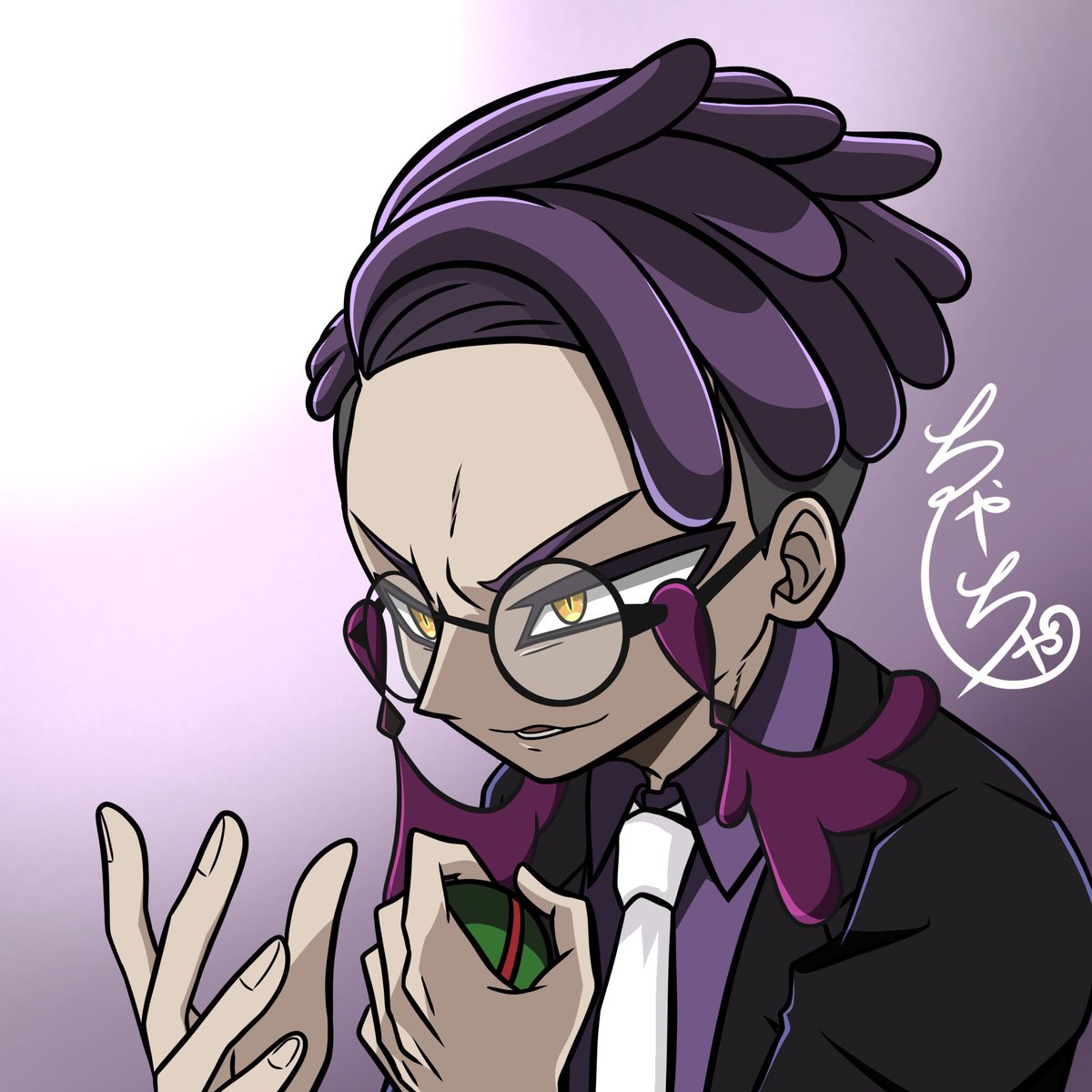 描こうとしてやっと描いたカラスバさん #ポケモンレジェンズZA