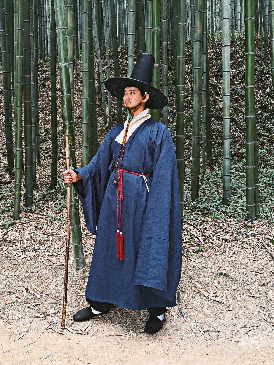 1966ootori's tweet photo. 韓服併せ。
本日も李朝中��(17世紀)の道袍を着用。
楽しかった！
#韓服
#hanbok
#한복 https://t.co/Qij5kEmY7u