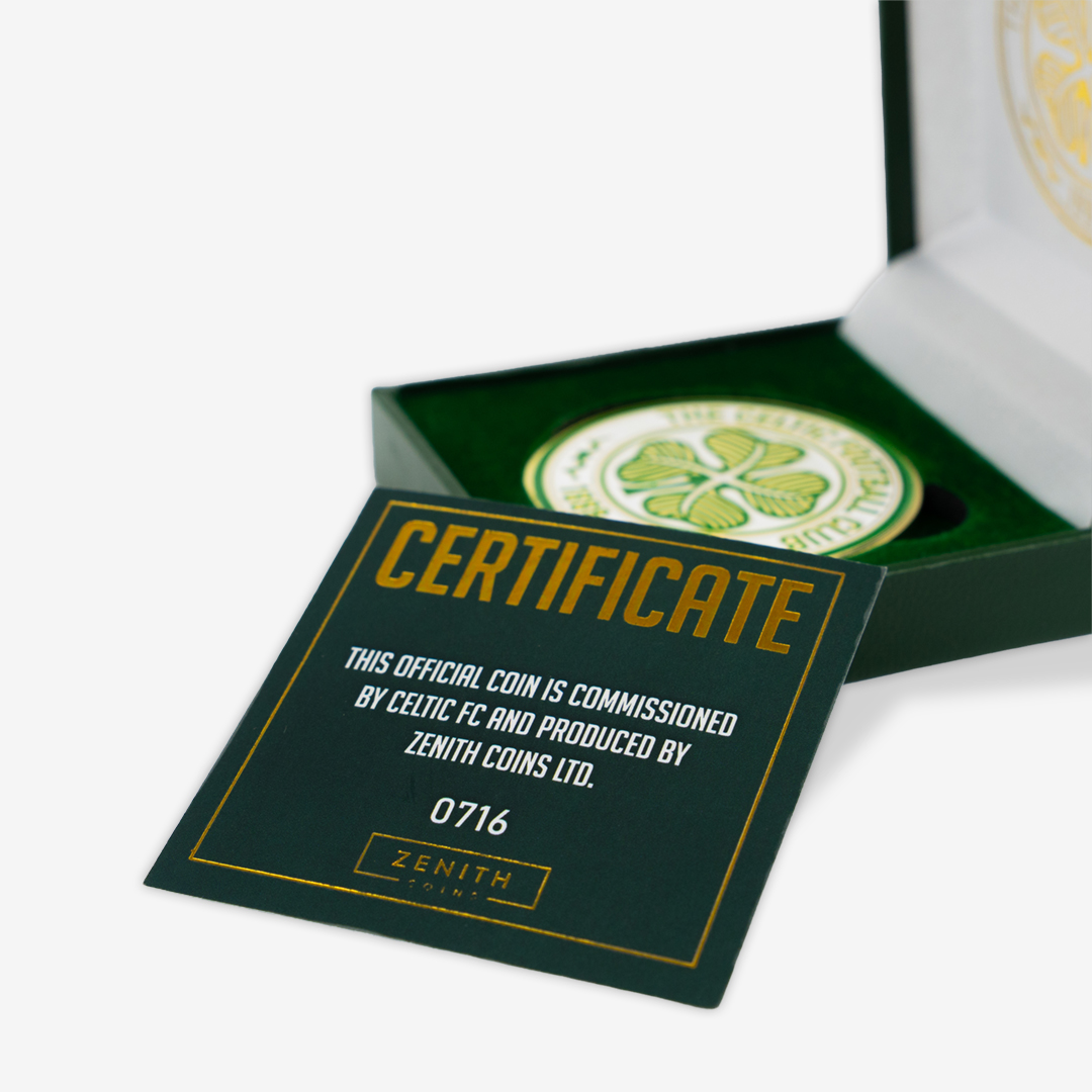 zenithcoins's tweet photo. The Official @CelticFC Coin 🍀

@CollectCelticFC @Celticcurio @cmonthehoopscel @CelticGossip @ACSOMPOD @bhoysviews @charlieandthebh @NYFenianBhoys @CelticBhoysFS @PloughBhoysCSC @bhoysstuff @hayesbhoys https://t.co/5QDAu5KBMI