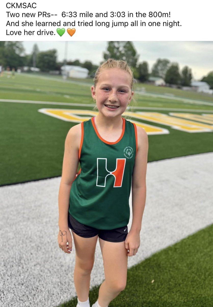 UnityKy2014's tweet photo. Congratulations to our Louisville Lady Sugger Browning 12U Conleigh Cecil on a great night of track and field. https://t.co/zn7ryweuZ8