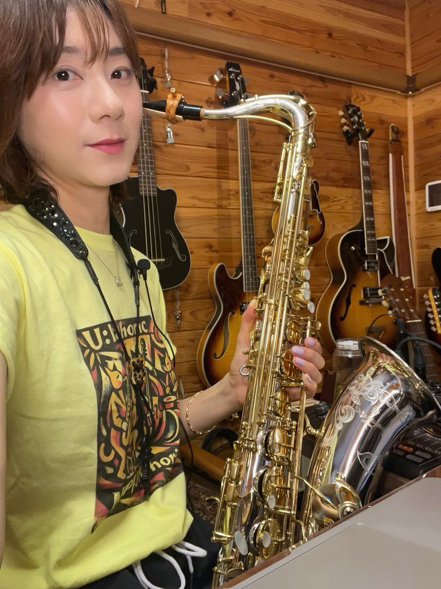 UkoSaxy's tweet photo. 急遽でしたがYouTube生配信ご視聴ありがとうございました😊！

GWは保育園もお休み＝母に休みなし祝日万歳🙌㊗️

#YouTube https://t.co/dNZiGAu15x