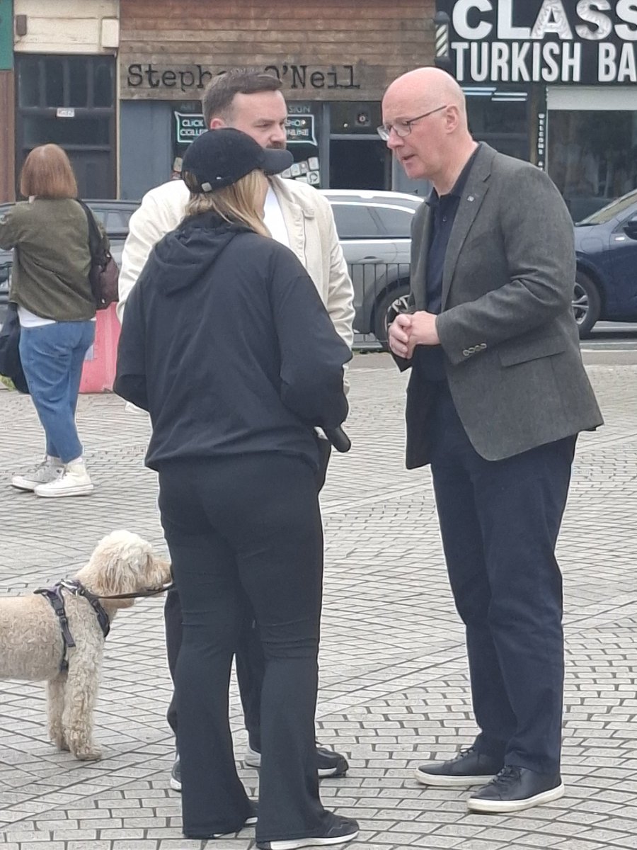 MhairiHunter's tweet photo. Great to have John Swinney in Glasgow Southside. https://t.co/y0JbOPbTiq