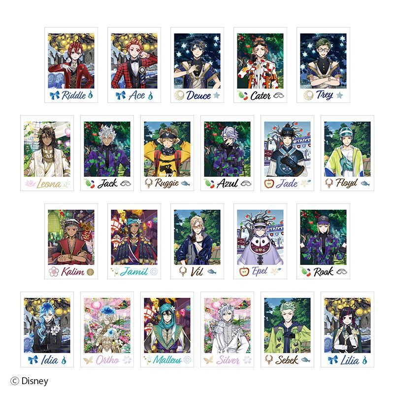AitaiKuji's tweet image. 🃏 Twisted Wonderland Exhibition ~Seasonal Memories~ Card Collection Event Outfit Ver. comes in blind packs, featuring characters in their event outfits!

⬇️ Pre-order today!
🛒 buff.ly/6FYTVBJ
📆 Release Date: TBA

#twistedwonderland #twisted
