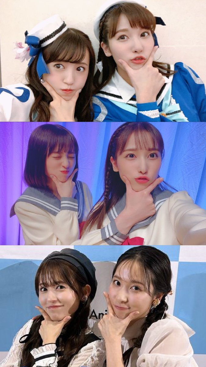 Pose 🍊🌸❤️
2019 -> 2021 -> 2025

#anjuinami #aidarikako
#aqours #lovelive