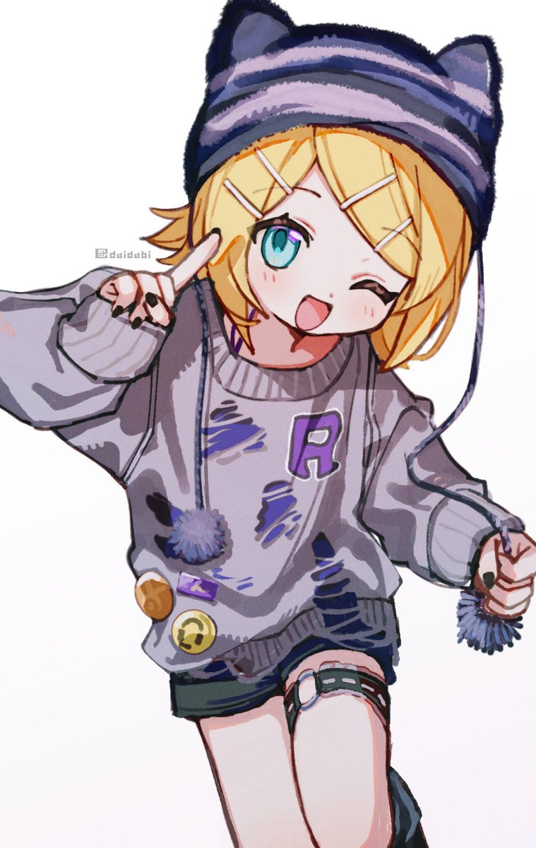 ドン・キホーテフェアのリンちゃんかわいい #鏡音リン #KagamineRin 
