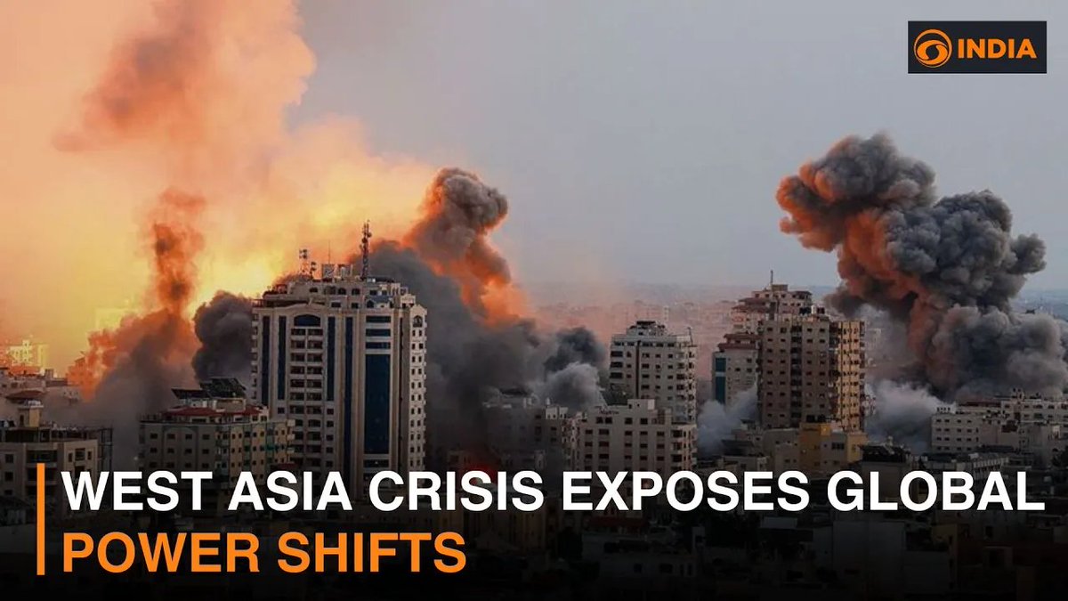 DDIndialive's tweet image. West Asia crisis exposes growing global power shifts: Expert analysis

Watch🔗youtu.be/WVnaqoFP8Gs

@rajivnayanidsa @AkshayDongare_ 

#US #Iran #Ceasefire #Geopolitics #WestAsia