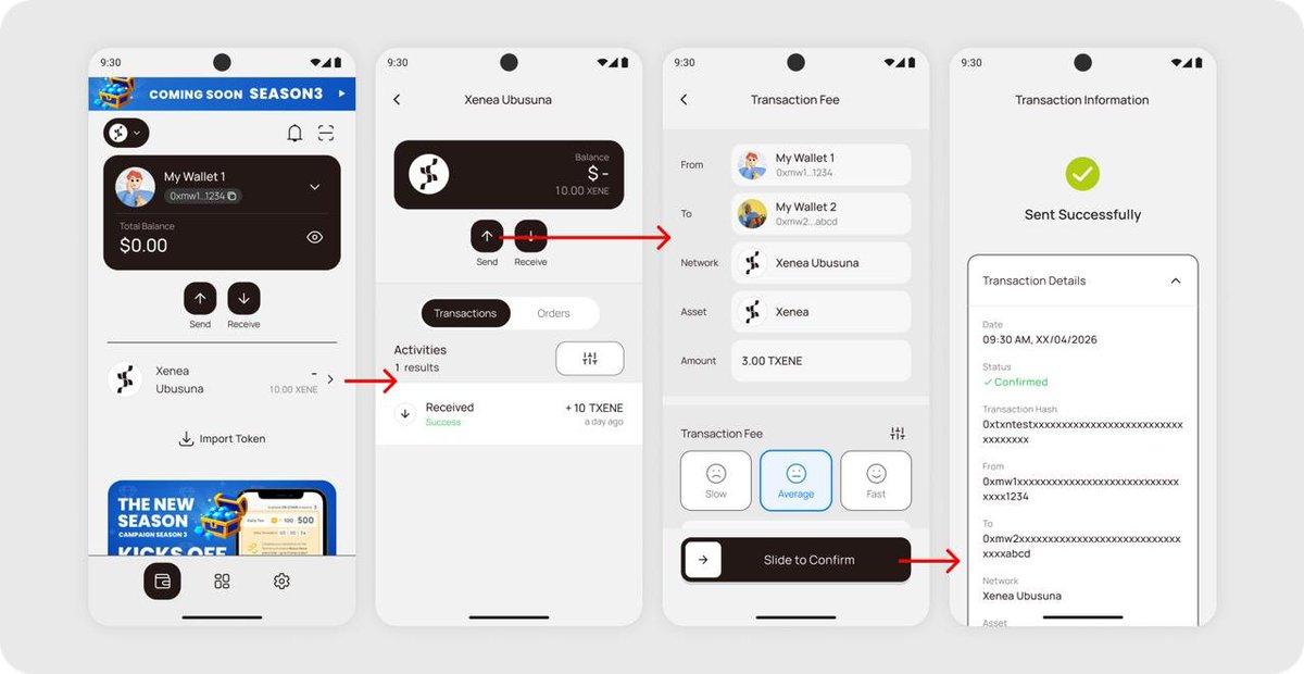 CloudoraFX's tweet image. 🚀 Future Web3 leaders are already on Xenea Testnet!

Are you in yet? 👀
Let’s grow together 🌐

My Wallet Address :
0x66d5949c7b9451e5eec1e79e692119f2a647d894

⤵️ Drop your wallet address ⤵️
#Xenea #web3community #testnet #onchain #