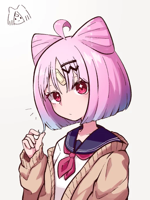 かんたんおしゅい、ショートっぽさがある #すいギャラリー