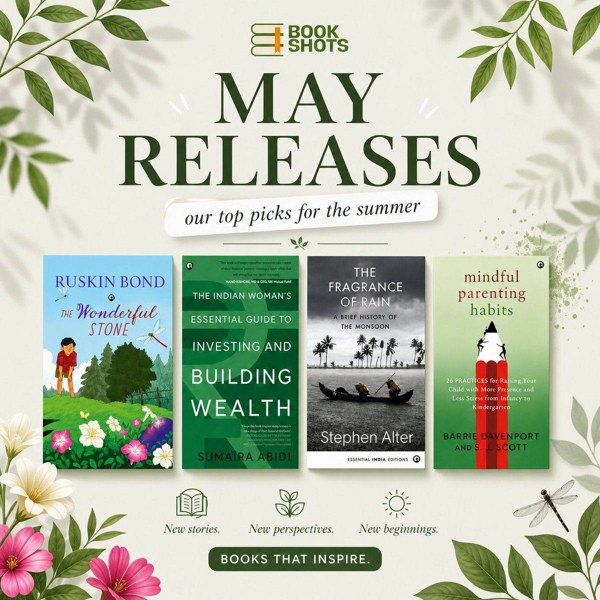 bookshotsapp_'s tweet image. Discover May’s Must-Reads 📚
From timeless storytelling and monsoon musings to smart investing and mindful parenting—these top picks bring something for every reader this summer.
Curated titles from @AlephBookCo 
#Mayreading #SummerReading #NewReleases 
bookshotsapp.com/2026/05/02/fro…