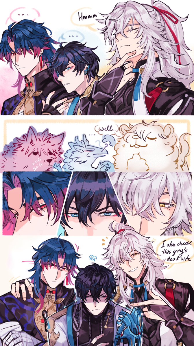 [HSR: JingRenHeng]

...sometimes you sit on a WIP for long enough that it loops back around to being relevant...

(also SP General when? we've got 3 Dannies to 2 Baldies to 1 Jingle now)