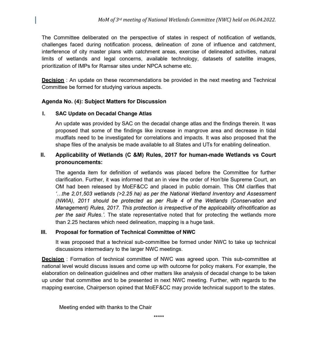 sunnyagro's tweet image. He is not alone but joined by Thane District State Wetland committee ignoring OM issued by @moefcc &amp;amp; MOM of National wetland committee. Anything for @CIDCO_Ltd &amp;amp; Industrialist friends ? #wetlands @Indian_Rivers @WetlandsInt_SA @Thane_Collector @MahaEnvCC are you aware of this?