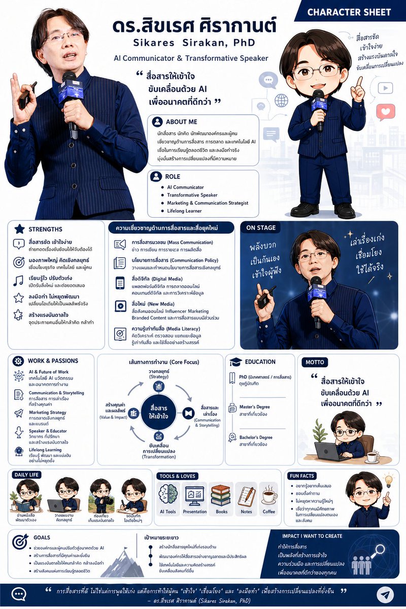 ดร.สิขเรศ ศิรากานต์ tweet media