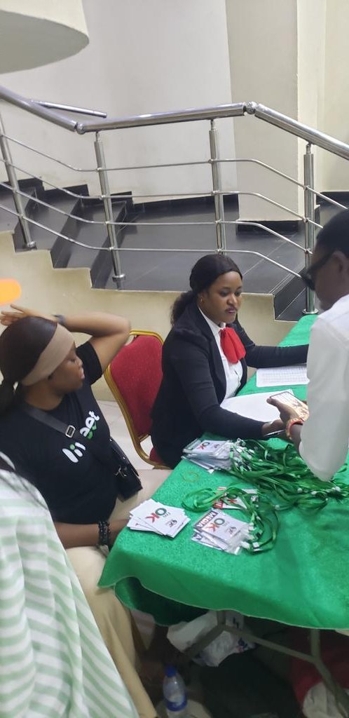 ikangbo_gabriel's tweet photo. Registration ongoing at the OK summit.
#OKsummit https://t.co/a8Adz41cJt