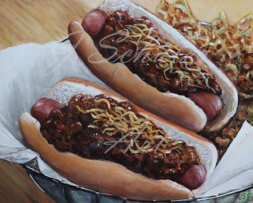 JulieKSchuler's tweet image. Chili Dogs
original painting

jschulerart.etsy.com/listing/166561…

#painting #stilllife #food #hotdogs #chilidogs #foodie
