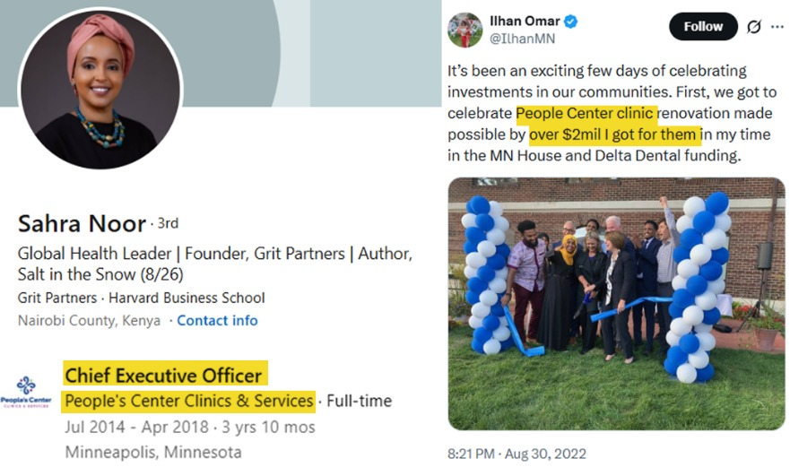 Ilhan Omar secured MILLIONS of tax dollars for a Minneapolis health clinic that was run by… Wait for it, "Her Sister!"

I’m sure there’s nothing to see here!