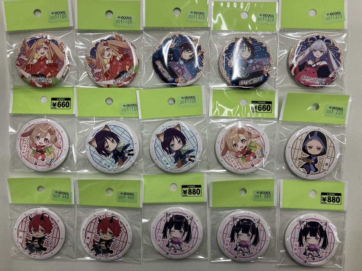 入荷情報】 超かぐや姫！ DICEコラボカフェ 缶バッジ かぐや 酒寄彩葉