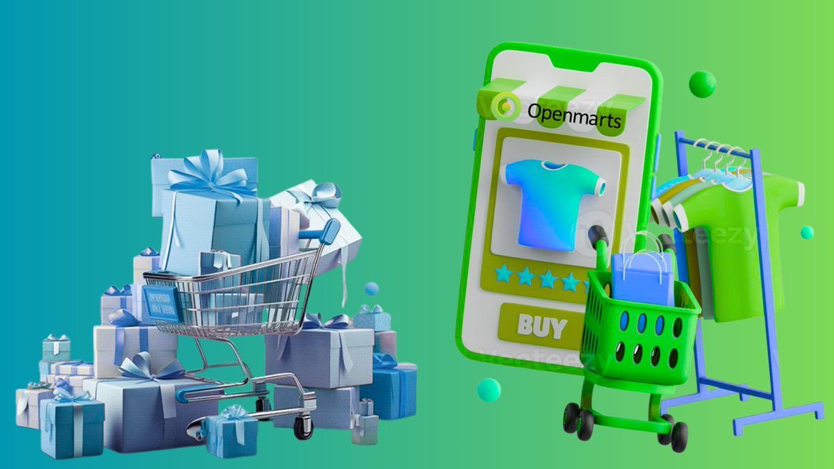 Blockchain recording of goods’ journey enhances accountability and buyer trust. #Openmarts #Ecommerce #Blockchain