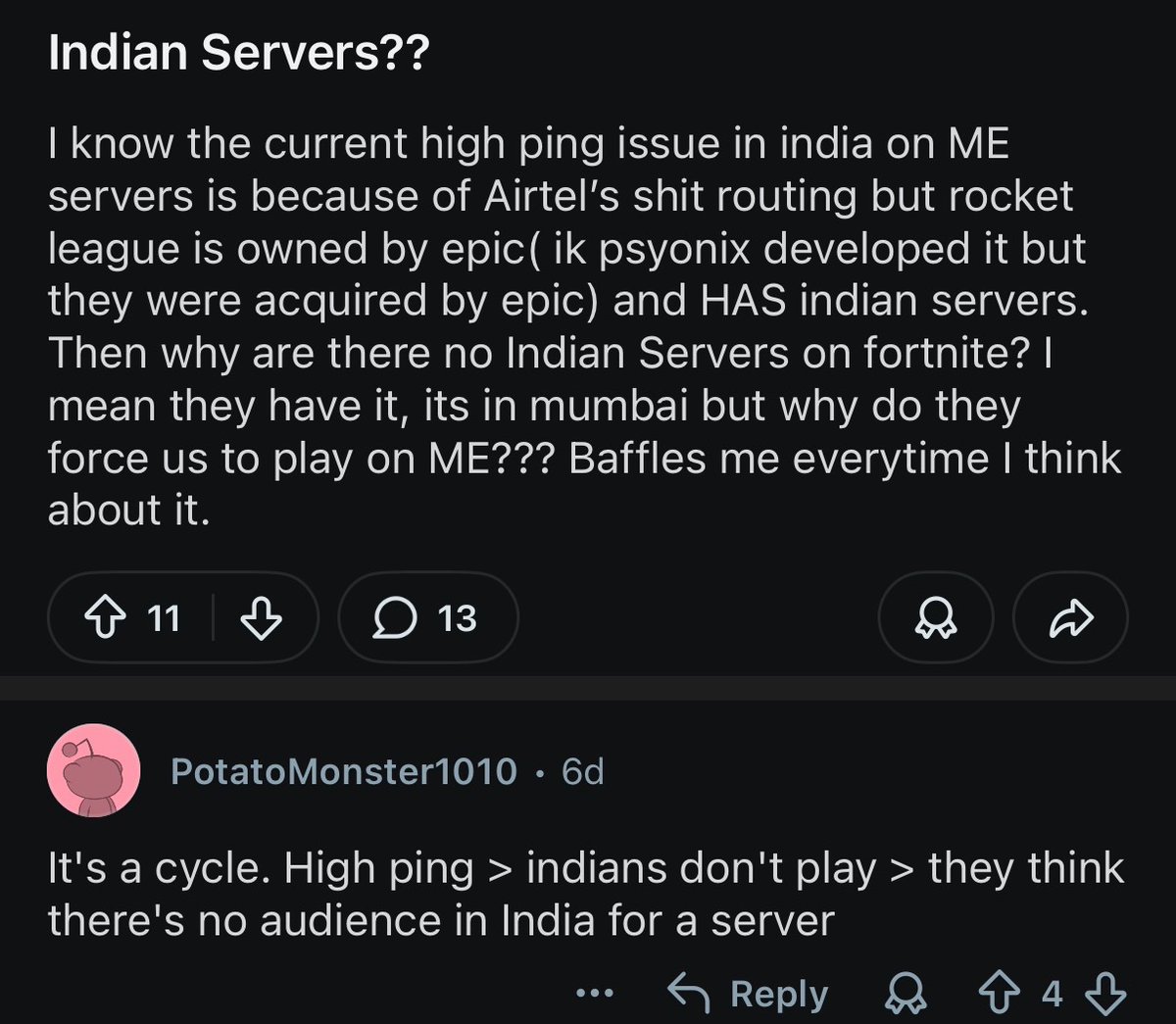 Fortnite India tweet media