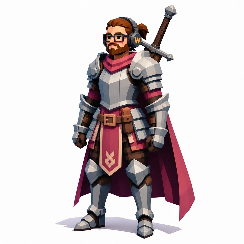 lexamenrf44's tweet photo. Knight with cape and great sword
#lowpoly #low_poly #knight https://t.co/BJPrdzzVG8
