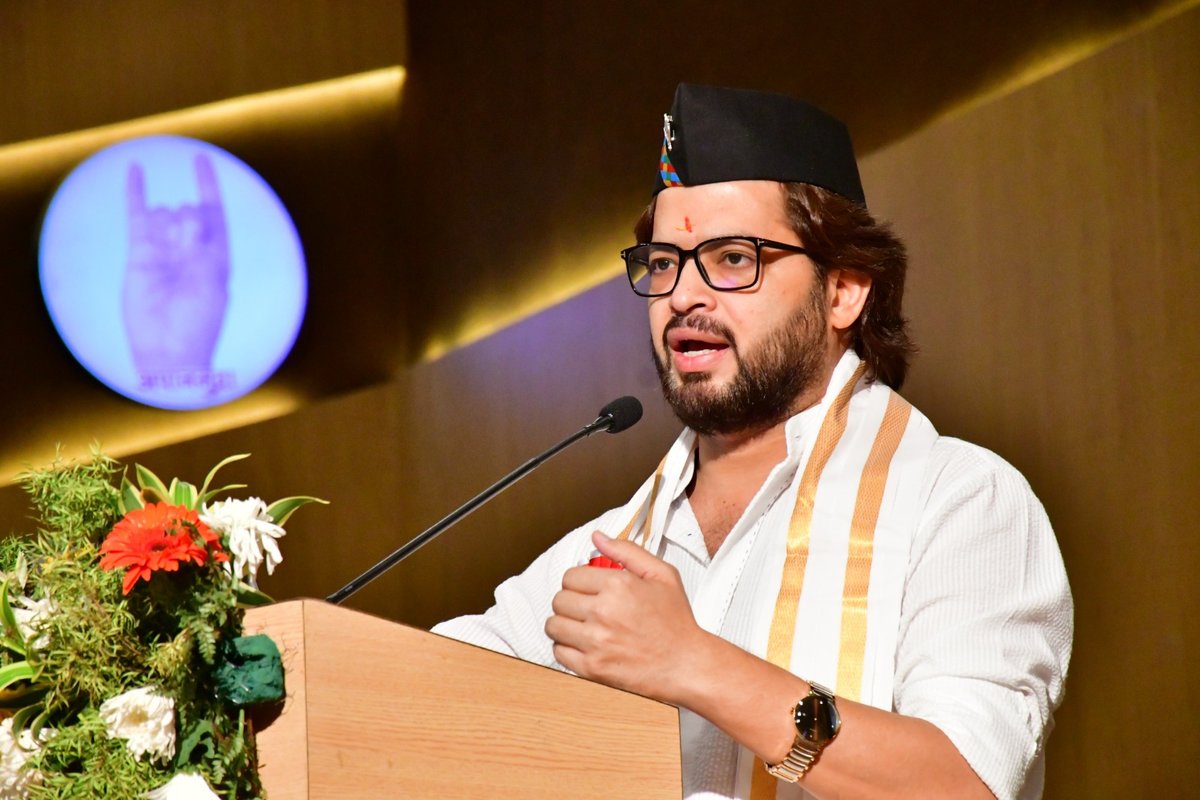TribalAffairsIn's tweet photo. Reimagining tribal enterprise through design, dignity, and global relevance.

At Chintan Shivir 2026, Mr. Manish Tripathi highlighted how initiatives like RISA are transforming the tribal economy by enabling value addition, fostering premium brand identities, and strengthening market linkages. Emphasising the shift from subsistence to aspiration, he underlined the immense potential of tribal products to compete in national and global markets—while staying rooted in cultural authenticity and ecological sustainability.

A powerful reminder that empowering artisans is not just about livelihoods, but about building resilient, future-ready ecosystems.

#ChintanShivir2026 #TribalEconomy #ManishTripathi #MoTA 
@narendramodi @PMOIndia @jualoram @Dduikey @pibindia @mygovindia @AmritMahotsav @PypAyurved @yogrishiramdev @moayush @PIB_MoTA