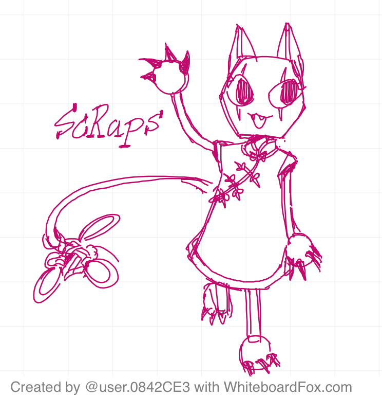 HK561997's tweet image. Scraps doodle #dandysworld #Scraps