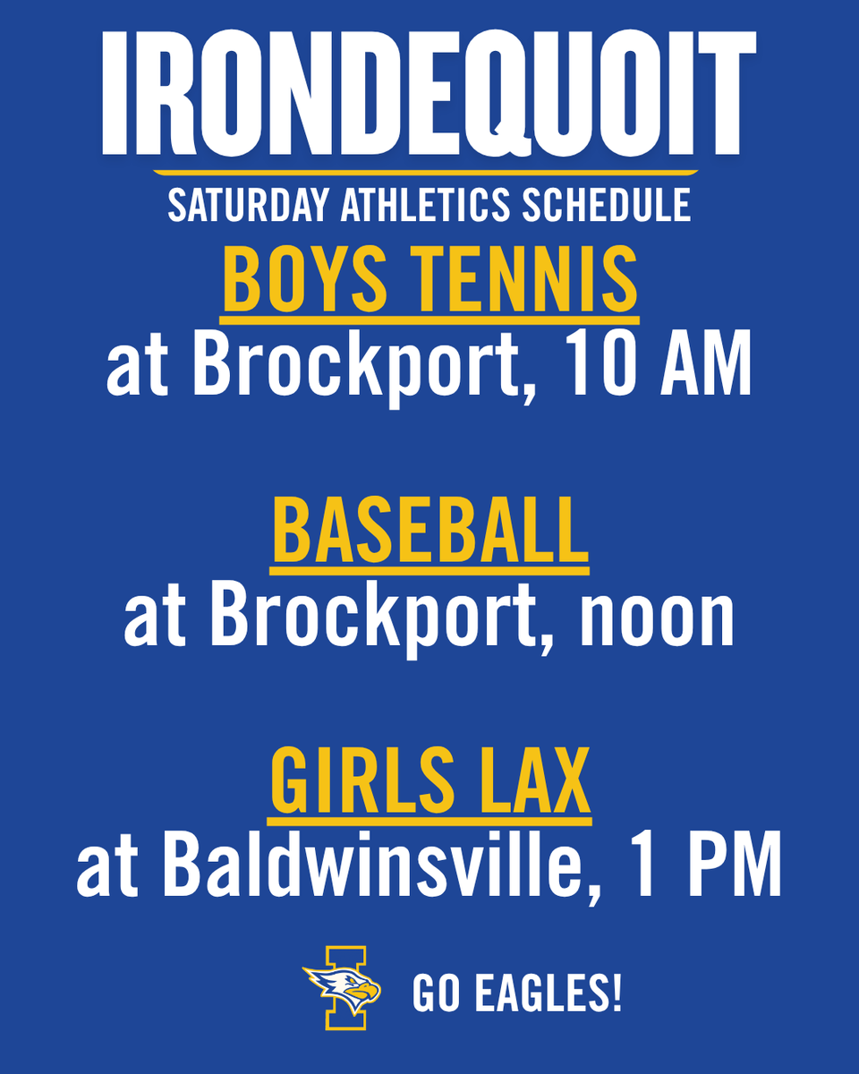 Irondequoit High School Athletics tweet media