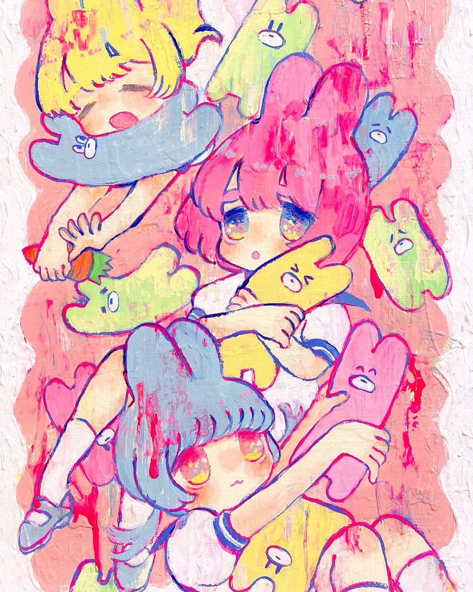 muniko08's tweet photo. #ゴールデンウィークSNS展覧会2026
水彩やアクリルを使って絵を描いてます✨
1日1絵もやってます🗓 https://t.co/DC7mbIA3FR